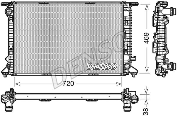 DENSO Radiators, Motora dzesēšanas sistēma DRM02024