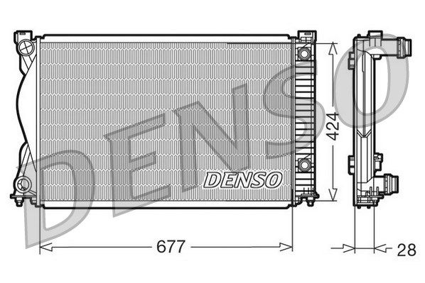 DENSO Radiators, Motora dzesēšanas sistēma DRM02037