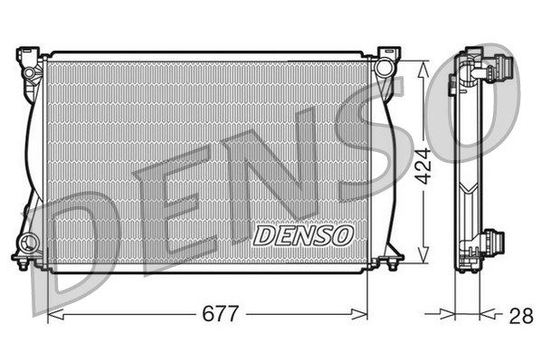 DENSO Radiators, Motora dzesēšanas sistēma DRM02038