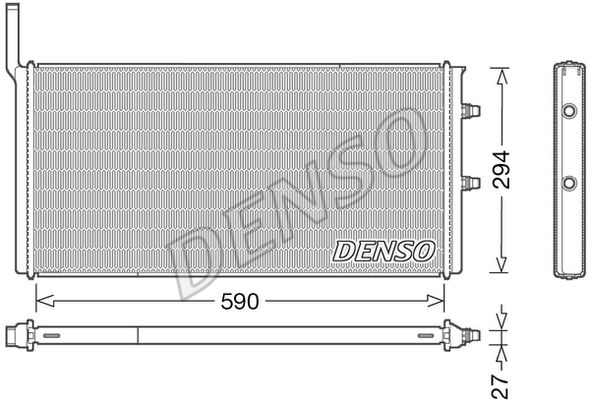 DENSO Radiators, Motora dzesēšanas sistēma DRM05009