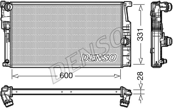 DENSO Radiators, Motora dzesēšanas sistēma DRM05014