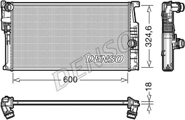 DENSO Radiators, Motora dzesēšanas sistēma DRM05017