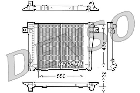 DENSO Radiators, Motora dzesēšanas sistēma DRM05036
