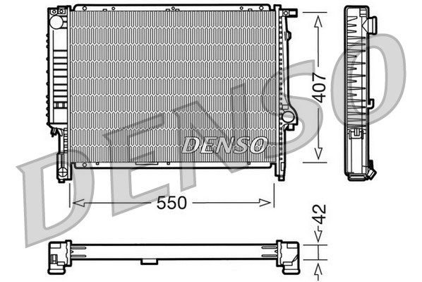 DENSO Radiators, Motora dzesēšanas sistēma DRM05039