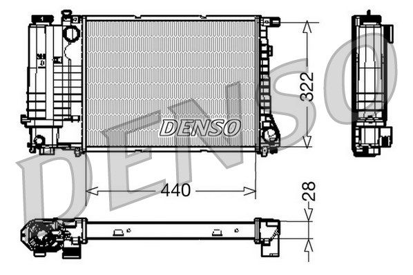 DENSO Radiators, Motora dzesēšanas sistēma DRM05042