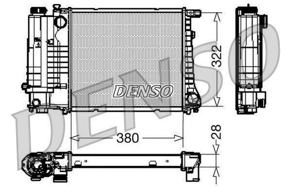 DENSO Radiators, Motora dzesēšanas sistēma DRM05044