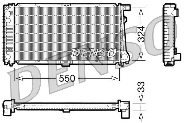 DENSO Radiators, Motora dzesēšanas sistēma DRM05058