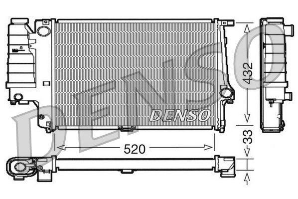 DENSO Radiators, Motora dzesēšanas sistēma DRM05063