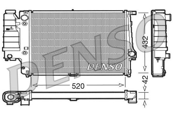 DENSO Radiators, Motora dzesēšanas sistēma DRM05065