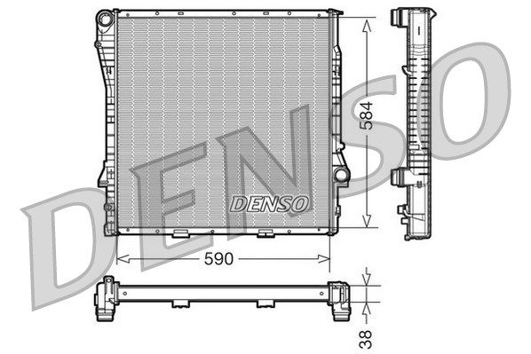 DENSO Radiators, Motora dzesēšanas sistēma DRM05117