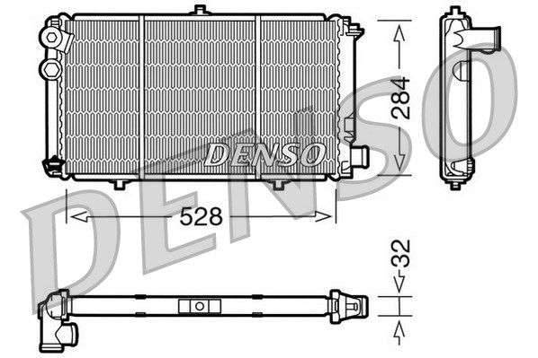 DENSO Radiators, Motora dzesēšanas sistēma DRM07001