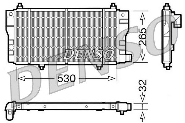 DENSO Radiators, Motora dzesēšanas sistēma DRM07002