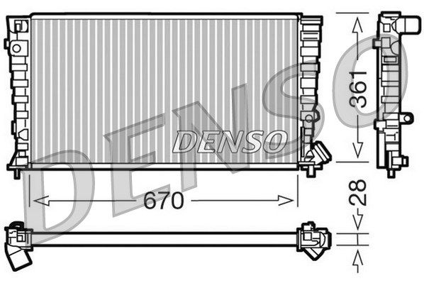 DENSO Radiators, Motora dzesēšanas sistēma DRM07030