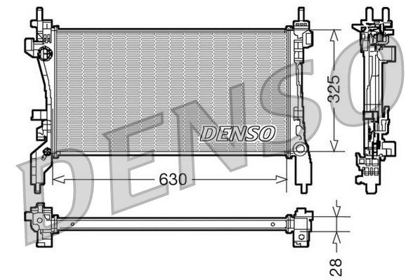 DENSO Radiators, Motora dzesēšanas sistēma DRM07041