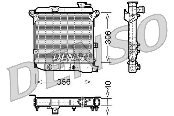DENSO Radiators, Motora dzesēšanas sistēma DRM09002