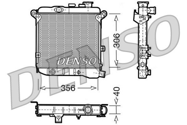 DENSO Radiators, Motora dzesēšanas sistēma DRM09003