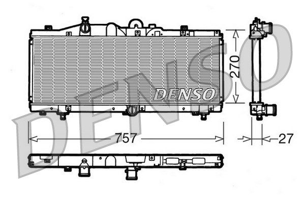 DENSO Radiators, Motora dzesēšanas sistēma DRM09010