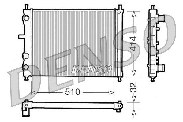 DENSO Radiators, Motora dzesēšanas sistēma DRM09020