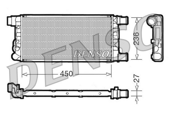 DENSO Radiators, Motora dzesēšanas sistēma DRM09041