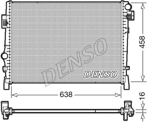 DENSO Radiators, Motora dzesēšanas sistēma DRM09054