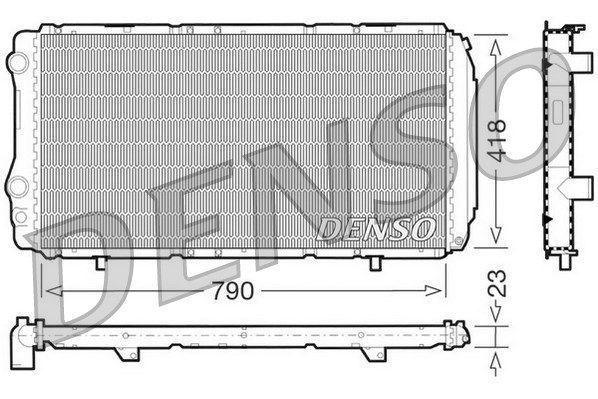 DENSO Radiators, Motora dzesēšanas sistēma DRM09074