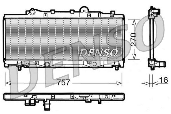 DENSO Radiators, Motora dzesēšanas sistēma DRM09090