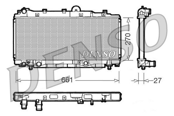 DENSO Radiators, Motora dzesēšanas sistēma DRM09093