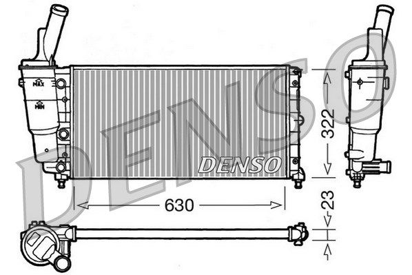 DENSO Radiators, Motora dzesēšanas sistēma DRM09097