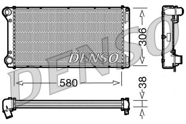DENSO Radiators, Motora dzesēšanas sistēma DRM09098