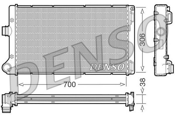 DENSO Radiators, Motora dzesēšanas sistēma DRM09099