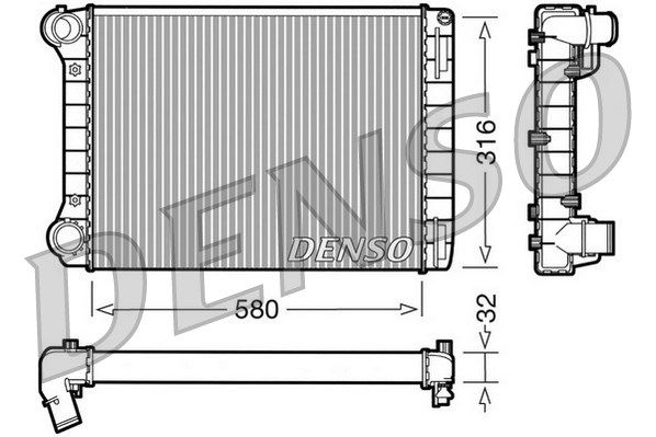 DENSO Radiators, Motora dzesēšanas sistēma DRM09101