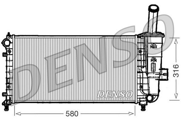 DENSO Radiators, Motora dzesēšanas sistēma DRM09102