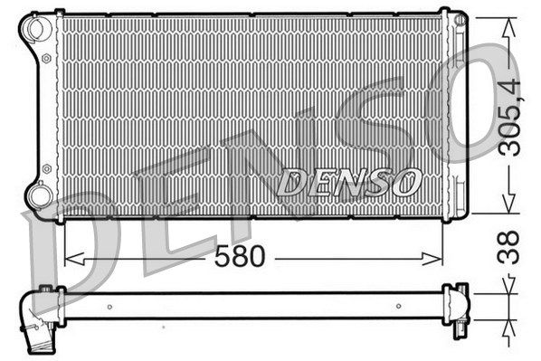 DENSO Radiators, Motora dzesēšanas sistēma DRM09103