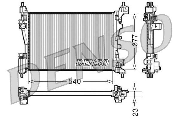 DENSO Radiators, Motora dzesēšanas sistēma DRM09109