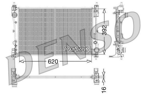 DENSO Radiators, Motora dzesēšanas sistēma DRM09115