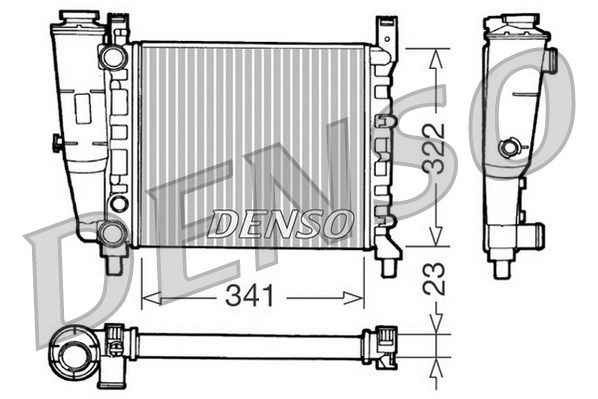 DENSO Radiators, Motora dzesēšanas sistēma DRM09141