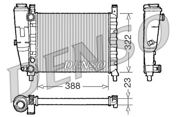 DENSO Radiators, Motora dzesēšanas sistēma DRM09142