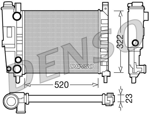 DENSO Radiators, Motora dzesēšanas sistēma DRM09144