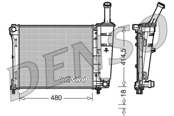 DENSO Radiators, Motora dzesēšanas sistēma DRM09161