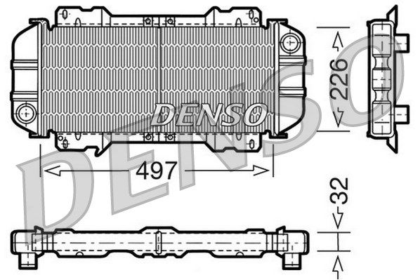 DENSO Radiators, Motora dzesēšanas sistēma DRM10015