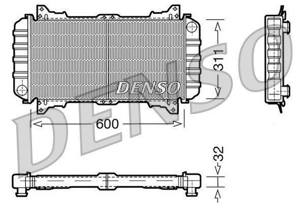 DENSO Radiators, Motora dzesēšanas sistēma DRM10016