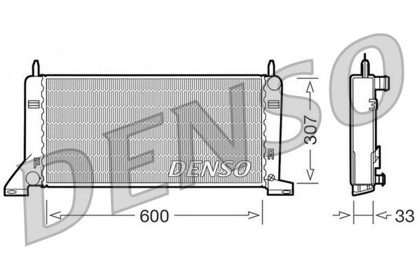 DENSO Radiators, Motora dzesēšanas sistēma DRM10021