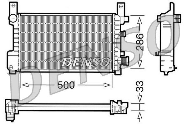 DENSO Radiators, Motora dzesēšanas sistēma DRM10037