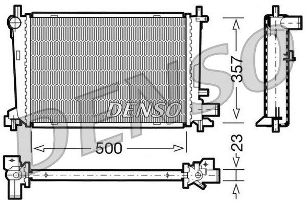 DENSO Radiators, Motora dzesēšanas sistēma DRM10038
