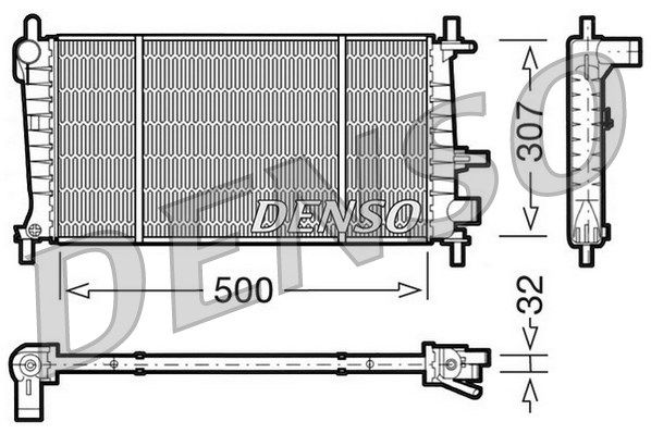 DENSO Radiators, Motora dzesēšanas sistēma DRM10041