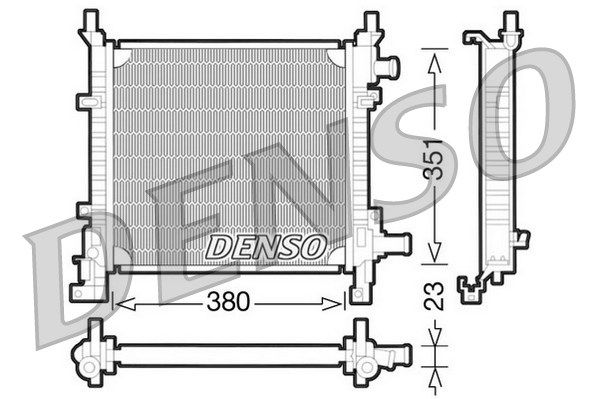 DENSO Radiators, Motora dzesēšanas sistēma DRM10061
