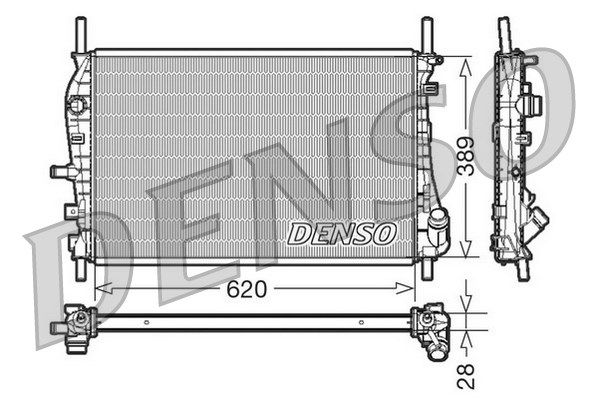 DENSO Radiators, Motora dzesēšanas sistēma DRM10073