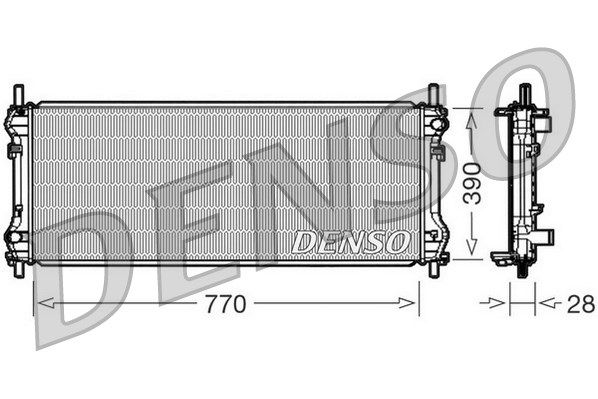 DENSO Radiators, Motora dzesēšanas sistēma DRM10103