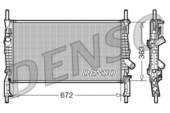 DENSO Radiators, Motora dzesēšanas sistēma DRM10105