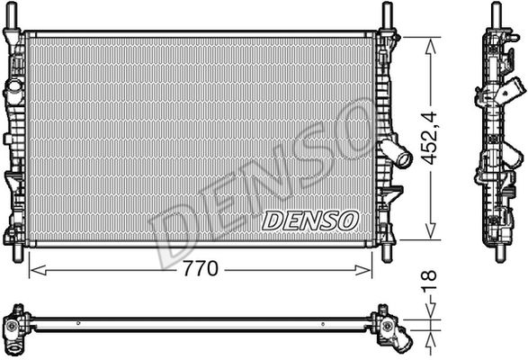 DENSO Radiators, Motora dzesēšanas sistēma DRM10111